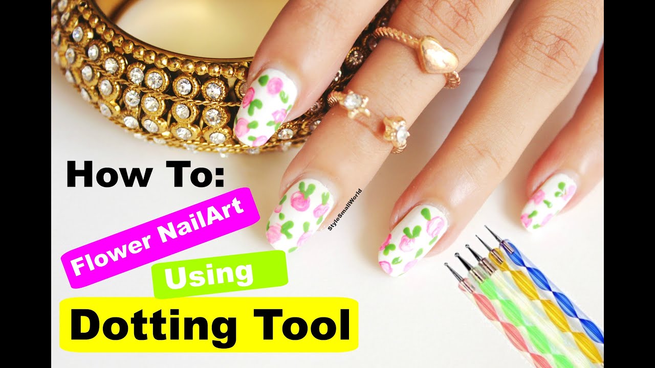 4. Dotting Tool Nail Art Tutorial - wide 5