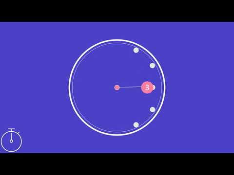 Clock 5 seconds counter countdown Intro Video in PowerPoint - Amazing simple animation