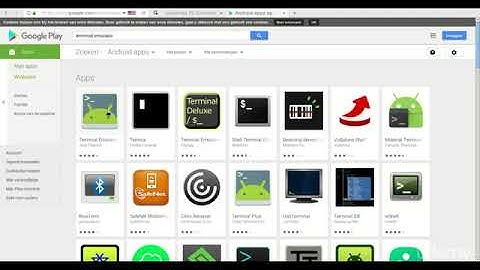 Access a terminal emulator on Web or Android device
