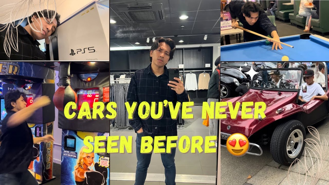 VINTAGE CARS JUST LOVE ❤️ Cars | Games | PS5 | H&M | IPHONE 15 | Shubham’s Vlogs