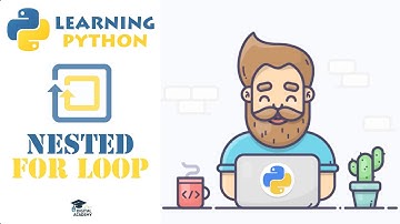 Nested FOR Loops in Python (Loop in Loop) - Python Tutorial for Beginners