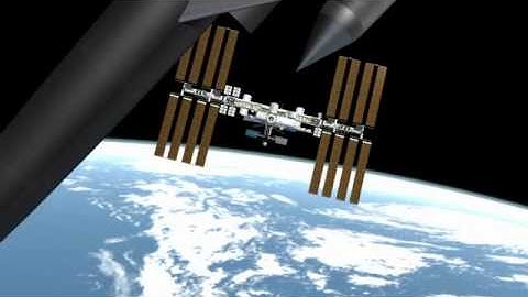 Skylon...Animation Showing Personnel & Logistics Module