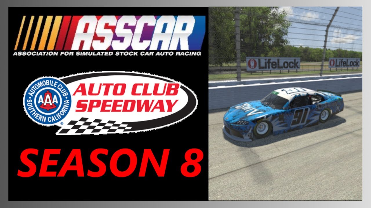 ASSCAR Auto Club! (Season 8/Race 1) - YouTube