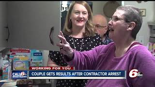 Couple gets new kitchen, contractor arrested and charged following Call 6 Investigation