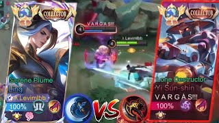 LING LEVIMLBB VS PRO YI SUN SHIN | GLOBAL LING VS TOP GLOBAL YI SUN SHIN!! | WHO WILL WIN?! - MLBB