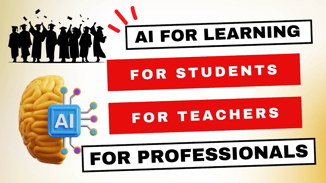 "AI for Learning & Work: Must-Have Tools for Students, Marketers & Professionals"