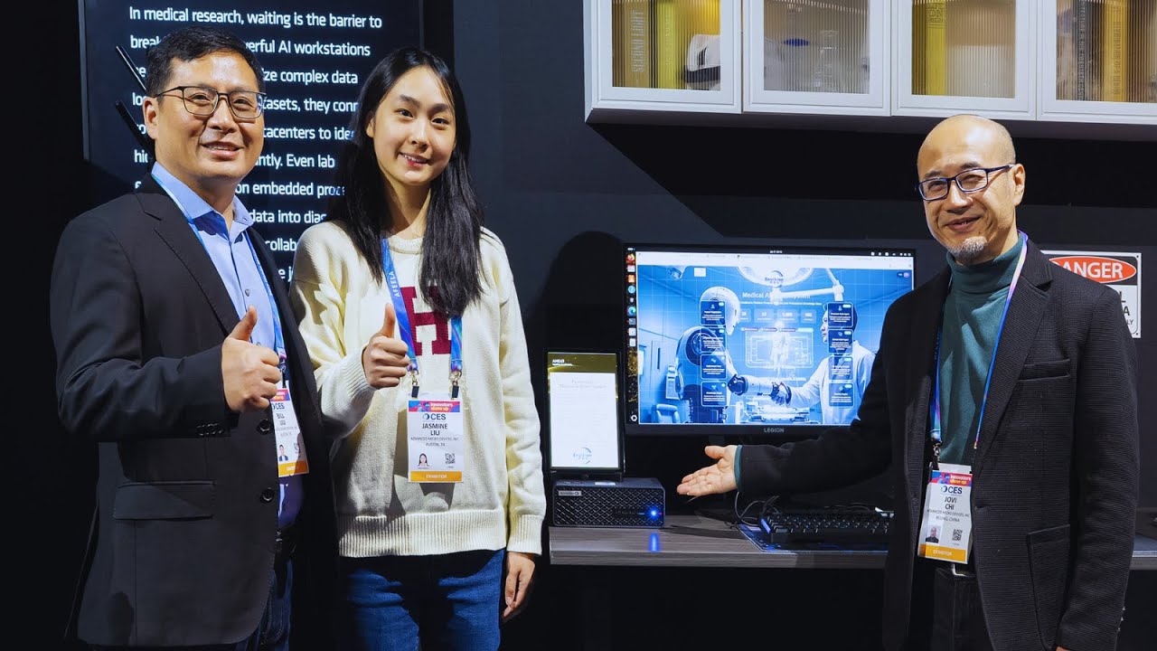 Running 120B Medical AI Models Locally | MINISFORUM MS-S1 MAX at AMD Booth