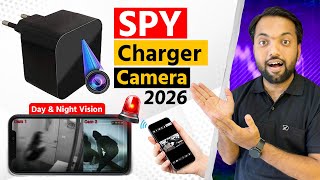 Spy Charger Camera Exposed! Hidden Camera in Charger | Day & Night Vision Testing | Spy Camera 2026 Net Worth