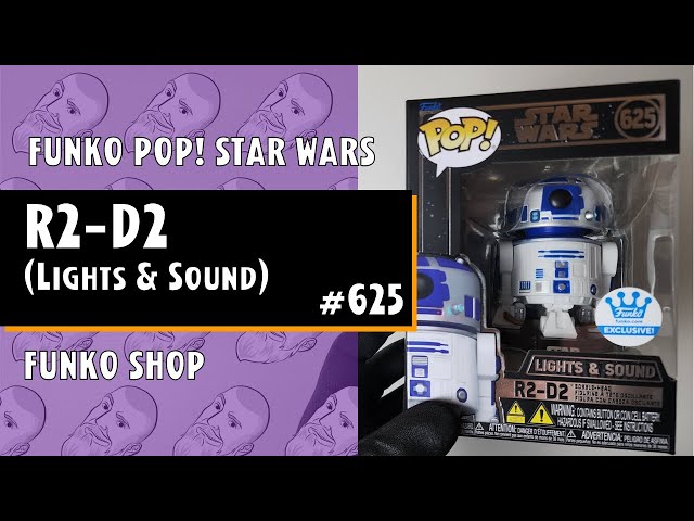 R2-D2 (Lights & Sound) Funko Pop - 625 - Star Wars - Funko Shop