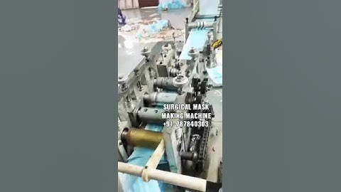 3 ply mask making machine