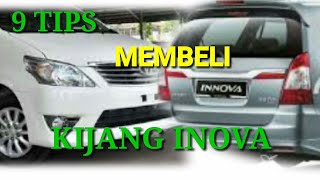 9 TIPS MEMBELI KIJANG INOVA