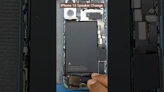 iPhone 16 Speaker Replacement | No Sound Problem | #speakerrepairing