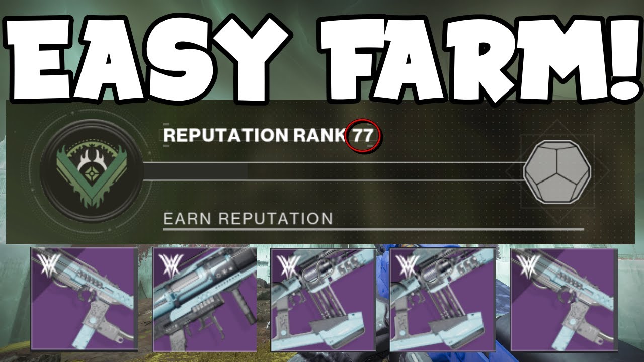 HOW TO FARM FYNCH REP AND WEAPONS! (30 RANKS PER HOUR)