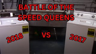 2018 Speed Queen Washer vs. 2017 Speed Queen Washer
