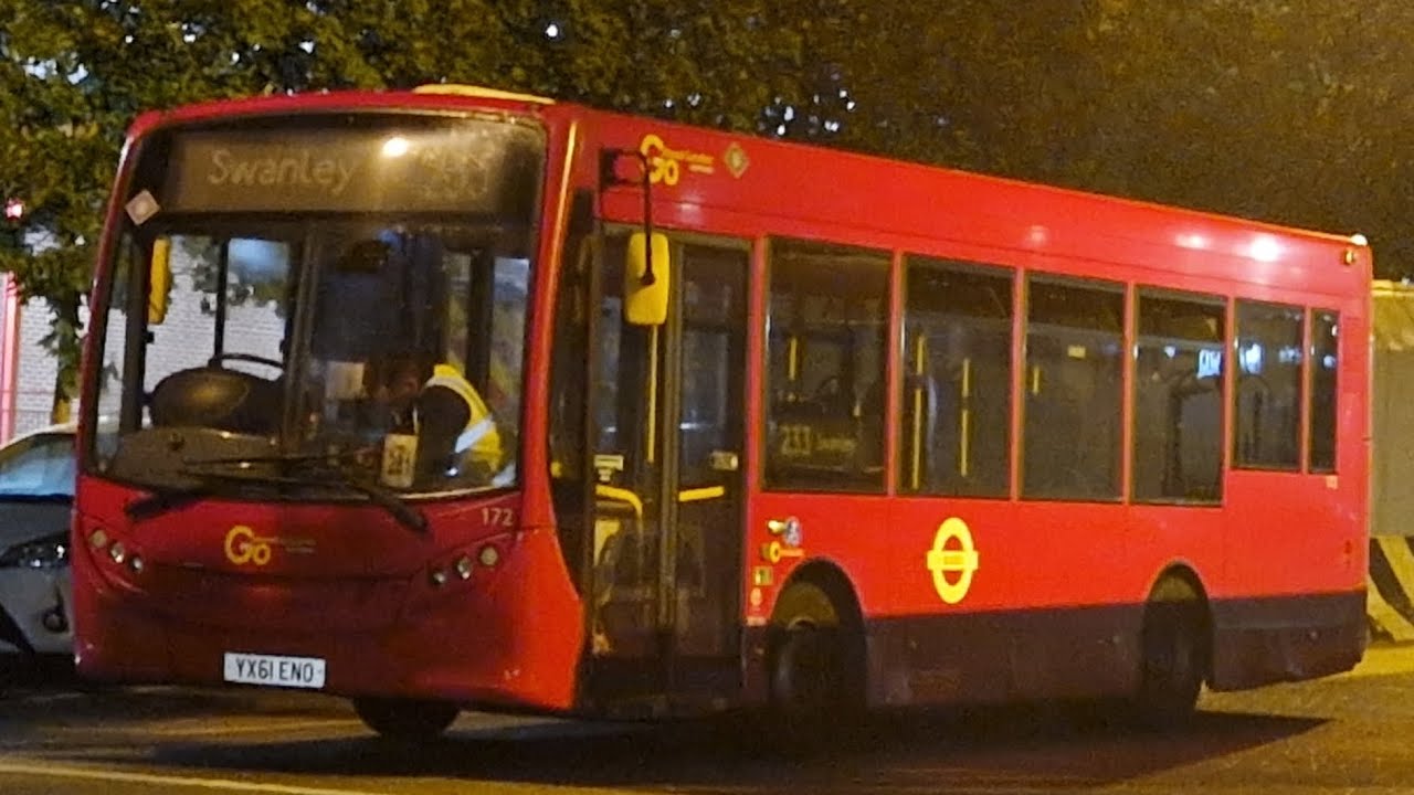 Kickdown Go Ahead London 172 YX61ENO Bus Route 233 ADL Enviro 200 kickdown-go-ahead-london-172-yx61eno-bus-route-233-adl-enviro-200