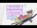 Dollar Bead Bag &amp; Box Review