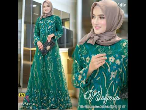 gamis-brokat-2020-shofiya-najma-wa-085842667770