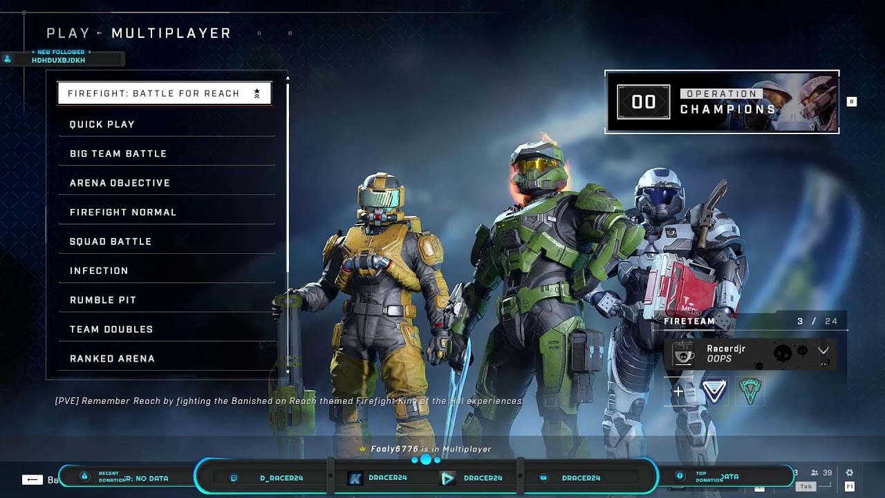 New Battle Pass on Hydrated Taco Tuesday Halo Infinite w/ Foaly!!!