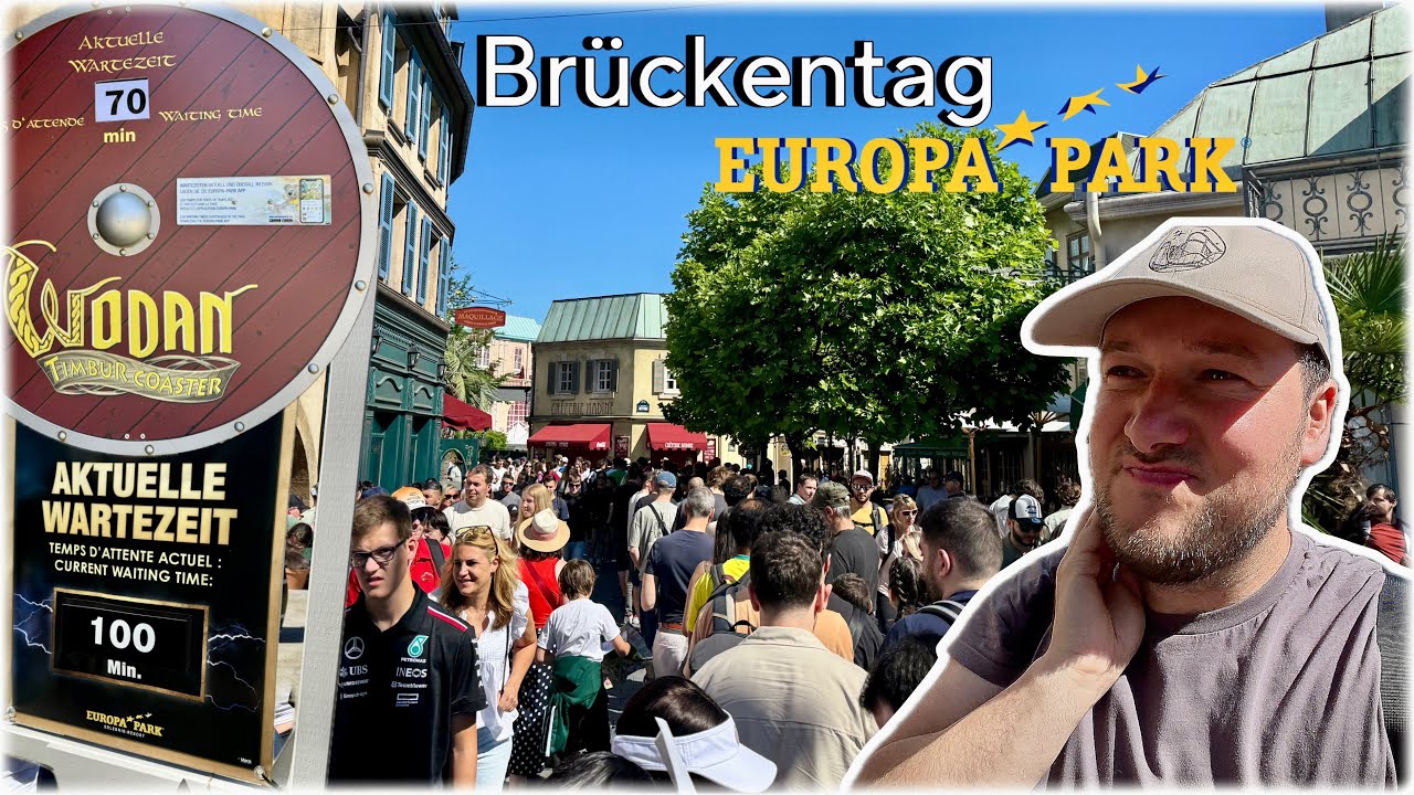 BRÜCKENTAG im EUROPA-PARK 2025 - Hohe WARTEZEITEN, Menschen, und TIPPS für VOLLE TAGE!