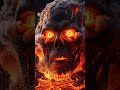 💀 DO NOT LOOK INTO ITS EYES… 😳🔥#shorts #animation #skull