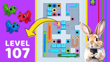 Gecko Out Level 107 Solution Walkthrough