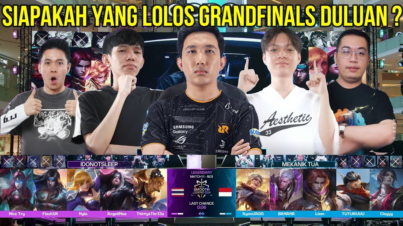 TUTURU CLINT LEMON CECILION BANANA PHOVEUS ! MEKANIK TUA VS IDONOTSLEEP GAME 3