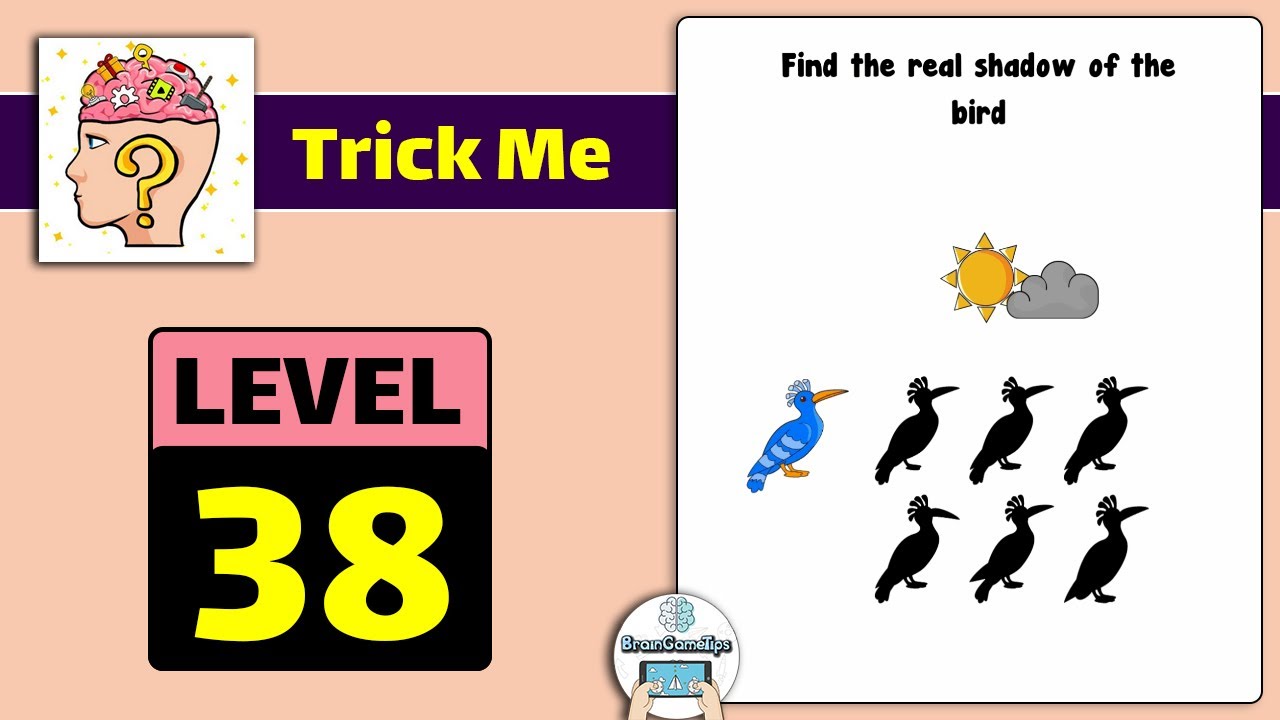 Trick Me: Logical Brain Teaser - Level 38 Answer