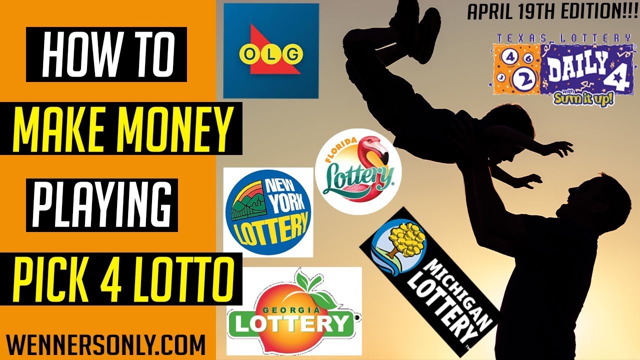 Lottery Strategy for Lotto PICK 4 April 19th 2019 (7200 in WINS