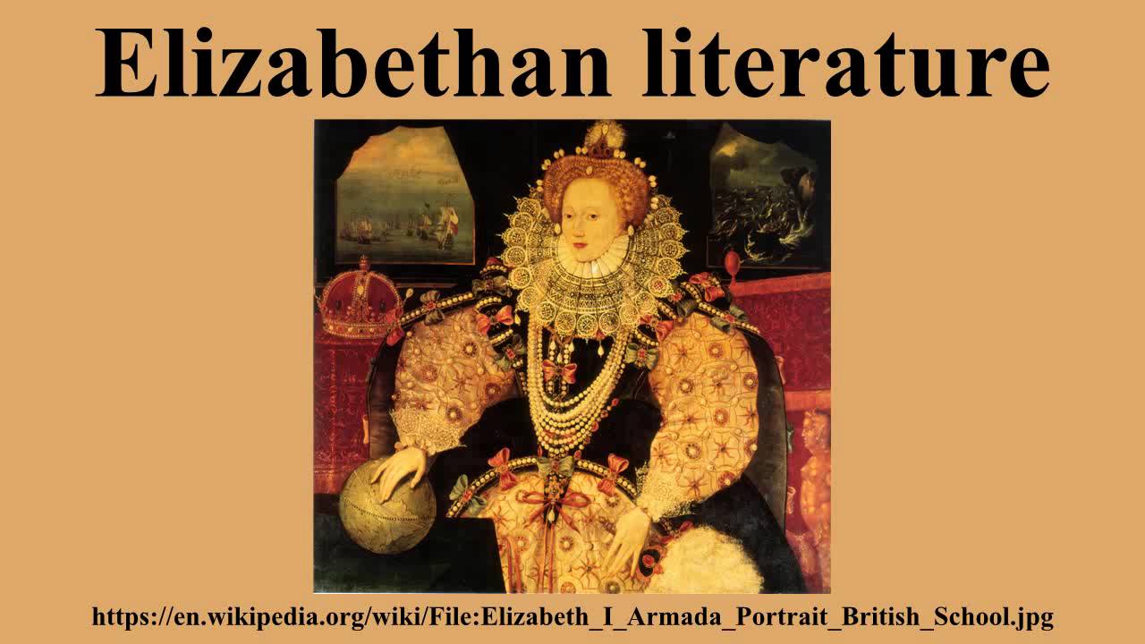 Elizabethan literature