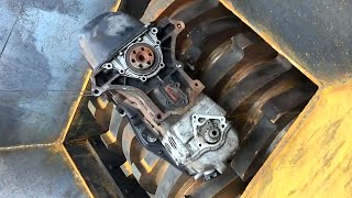 Download Lagu You will be amazed how easily this crusher can destroy large vehicles and engines for recycling. MP3