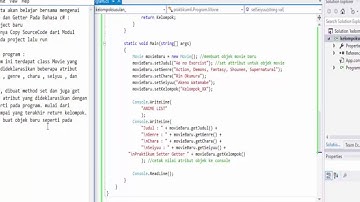 UDT , Setter dan Getter pada C#