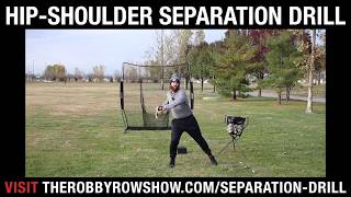 Hip Shoulder Separation Drill - Robby Rowland