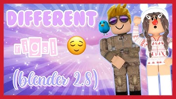 How To IMPORT 2+ DIFFERENT RIGS On BLENDER 2.8! || GummyToys