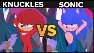 Zero two dodging Meme  KNUCKLES VS SONIC