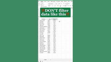 Master Slicers in Excel Like an EXPERT in 50 Seconds