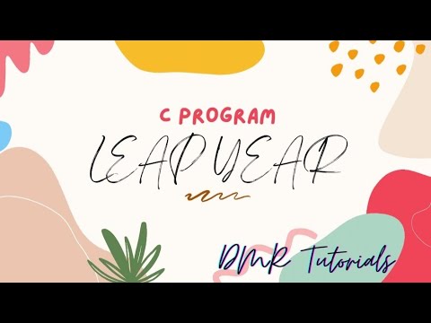 LEAP YEAR USING C PROGRAMMING | TECH MAHINDRA CODING QUESTIONS