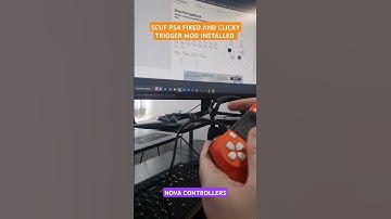 SCUF PS4 Fixed and Clicky Trigger Testing #procontroller #repair #mods
