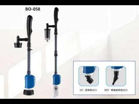 Video Máy hút cặn bể cá Sobo - Bo 058 - youtube