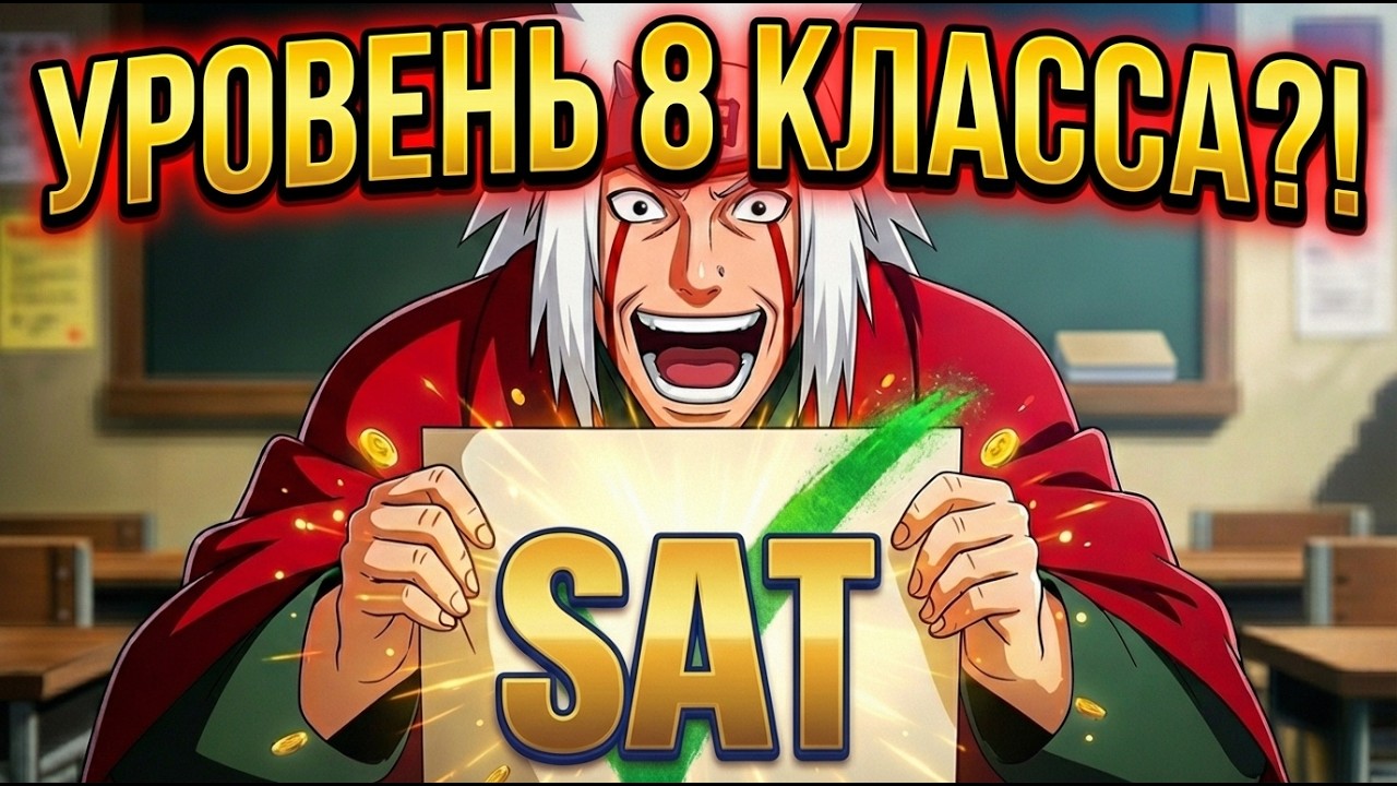 SAT математика — американский ЕГЭ. Сдаст ВОСЬМИКЛАССНИК!