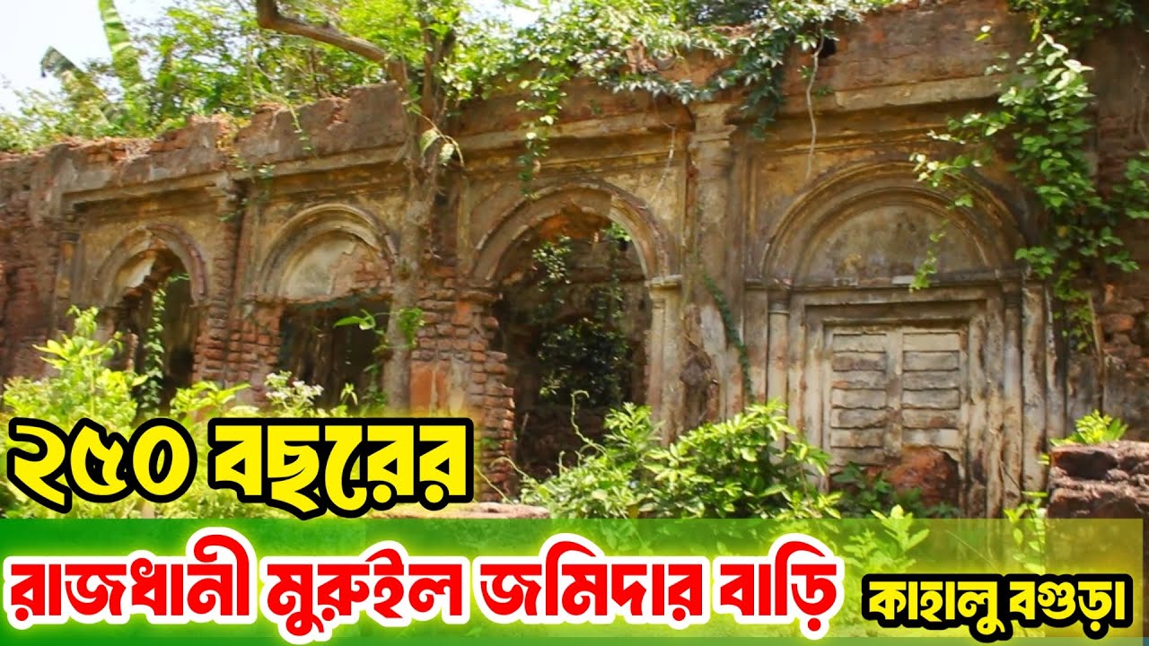 রাজধানী মুরইল জমিদার বাড়ি  || kahaloo jomedar bari  || অচিন বৃক্ষ রাজবাড়ির ইতিহাস