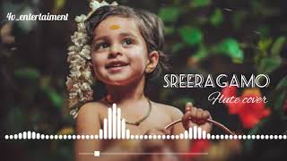 #sreeragamo flute cover song🎶🎶