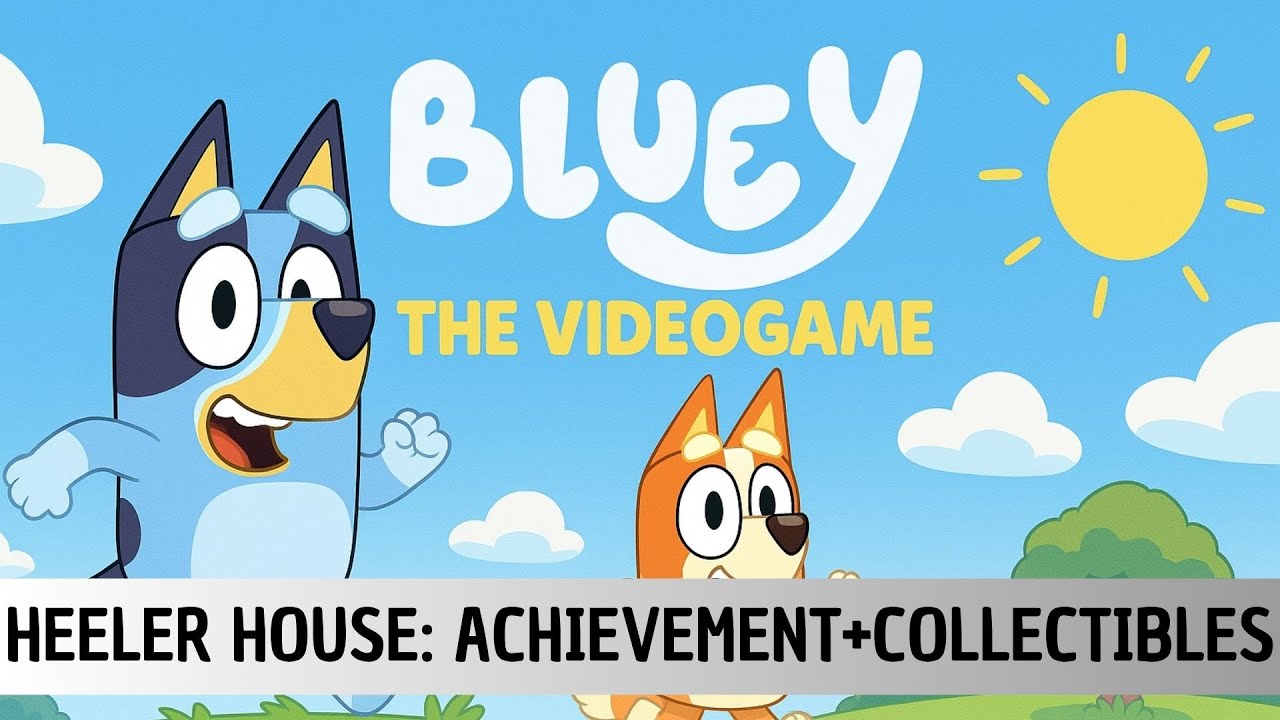 Bluey - HEELER HOUSE: ALL COLLECTIBLES - Trophy/Achievement