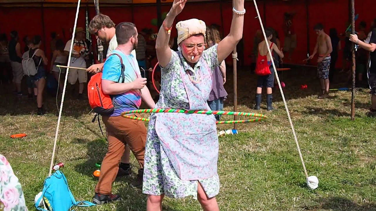 The Tea Ladies at Glastonbury 2015