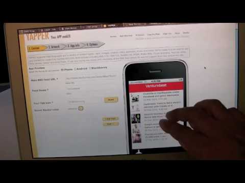 Make iPhone Android iPad apps with No Code
