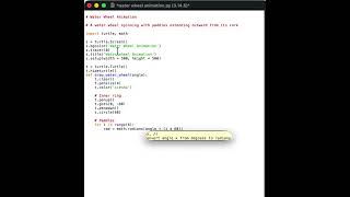 #Water #Wheel #Animation #python #turtle #coding #fun Guide