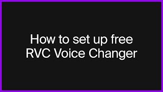 Best Free Voice Changer to use with RVC ⚙️ Tutorial screenshot 4