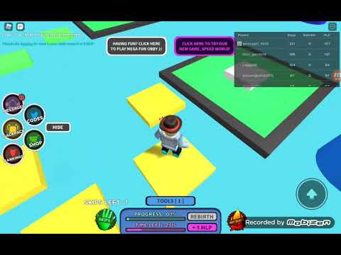 First Time Using Mobizen :D (roblox content) - YouTube