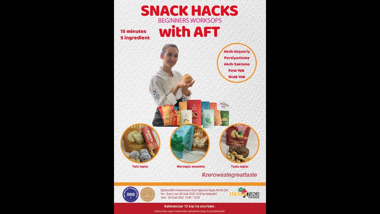SNACK HACK WORKSHOPS - YouTube