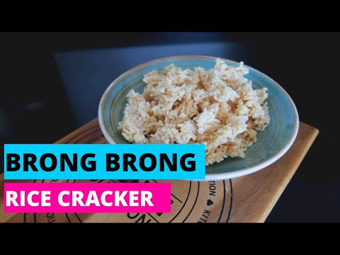 Don't throw away your leftover Rice! Make rice crackers with IT | BRONG BRONG |AIDASMORE