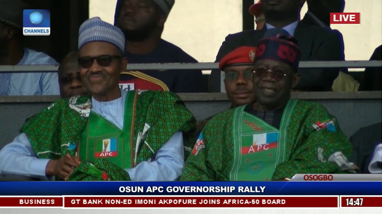 President Buhari, APC Governors Rally Support For Oyetola In Osogbo Pt ...